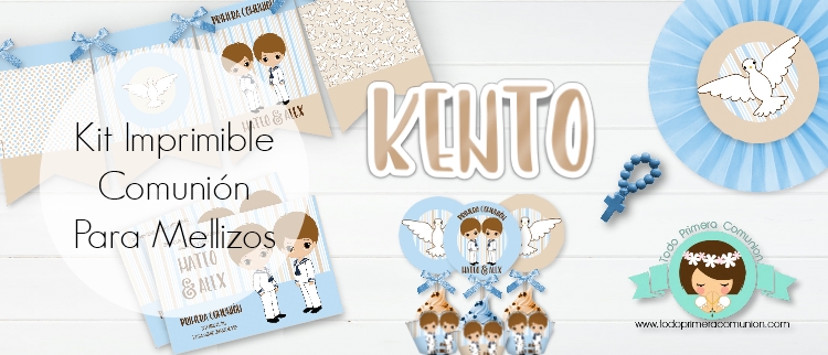 kit comunion varones by kireidesign