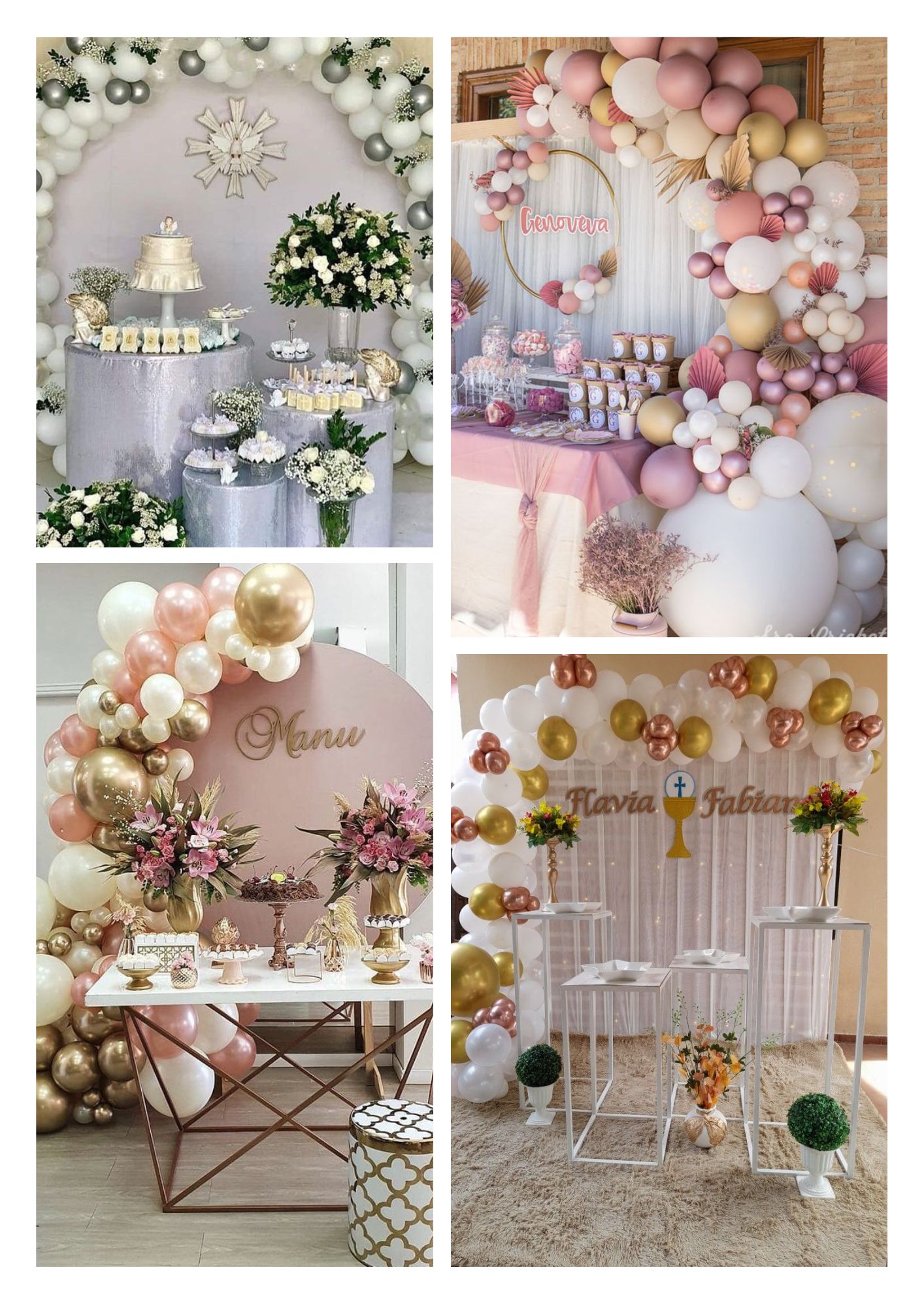 decoración candy bar comunion