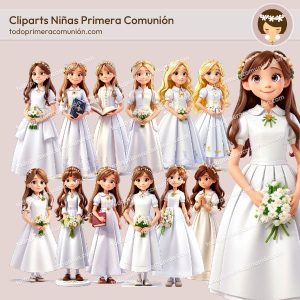 CLIPARTS-COMUNION-NENAS