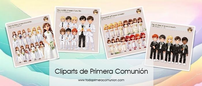 Cliparts de Primera Comunión