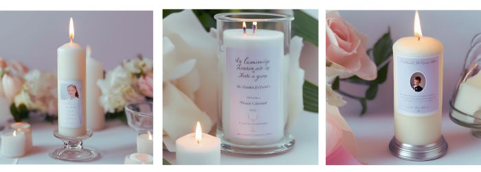 decoracion con velas comunion