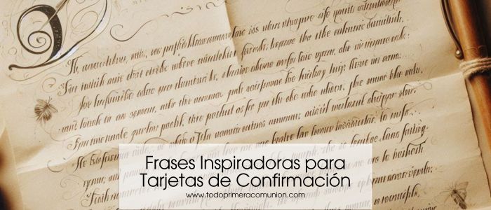 Frases Inspiradoras para Tarjetas de Confirmación