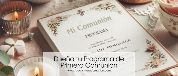 Diseña tu Propio Programa de Primera Comunión