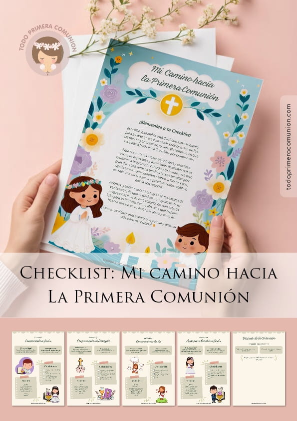 Checklist de Mi Camino hacia la Primera Comunión