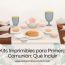 Kits Imprimibles para Primera Comunión: Qué Incluir