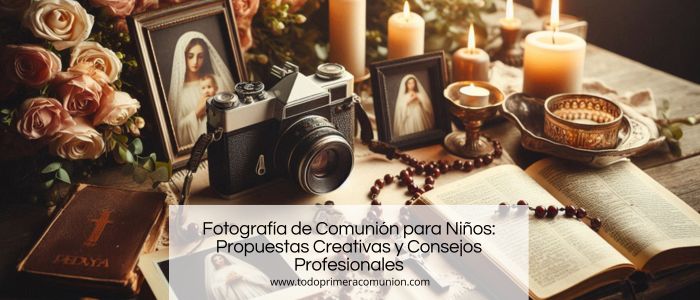 Fotografía de Comunión para Niños: Propuestas Creativas y Consejos Profesionales