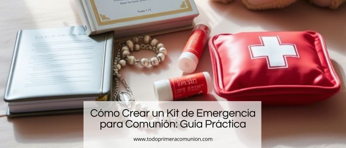 Cómo Crear un Kit de Emergencia para el Día de la Primera Comunión: Guía Práctica