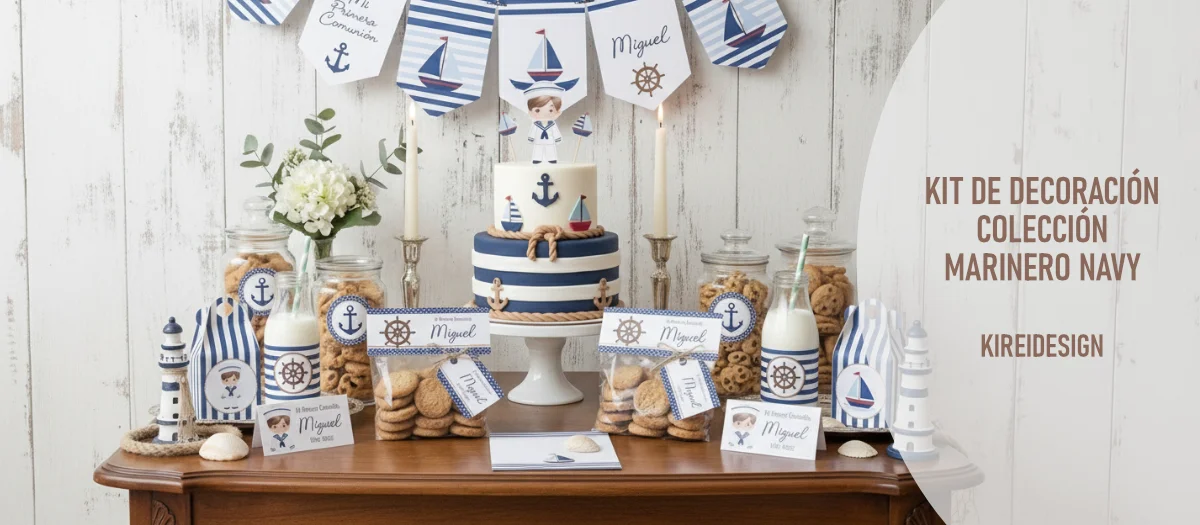candy bar marinero navy by kireidesign