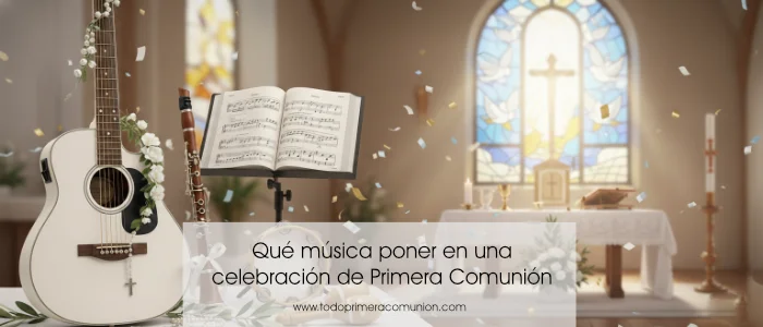 Qué música poner en una celebración de Primera Comunión Qué música poner en una celebración de Primera Comunión