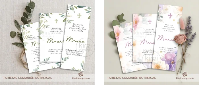 Tarjetas de comunion by kireidesign