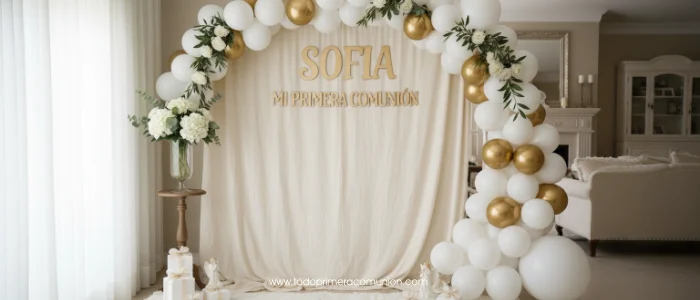 Photocall para comunion