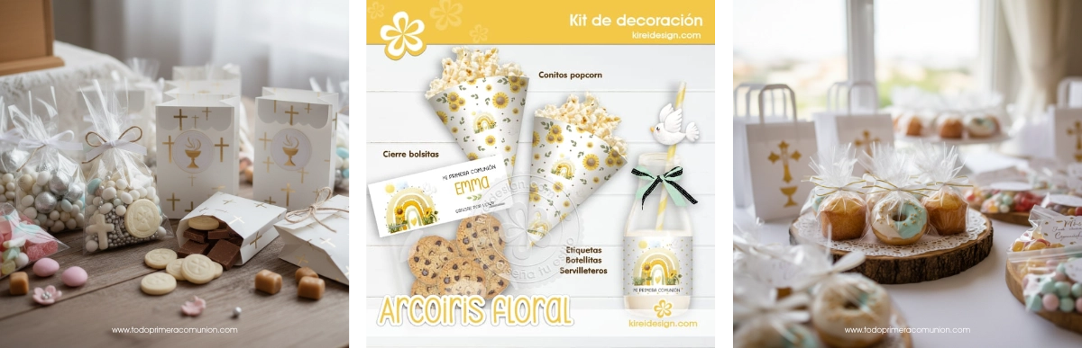 bolsitas de chuches de Primera Comunión